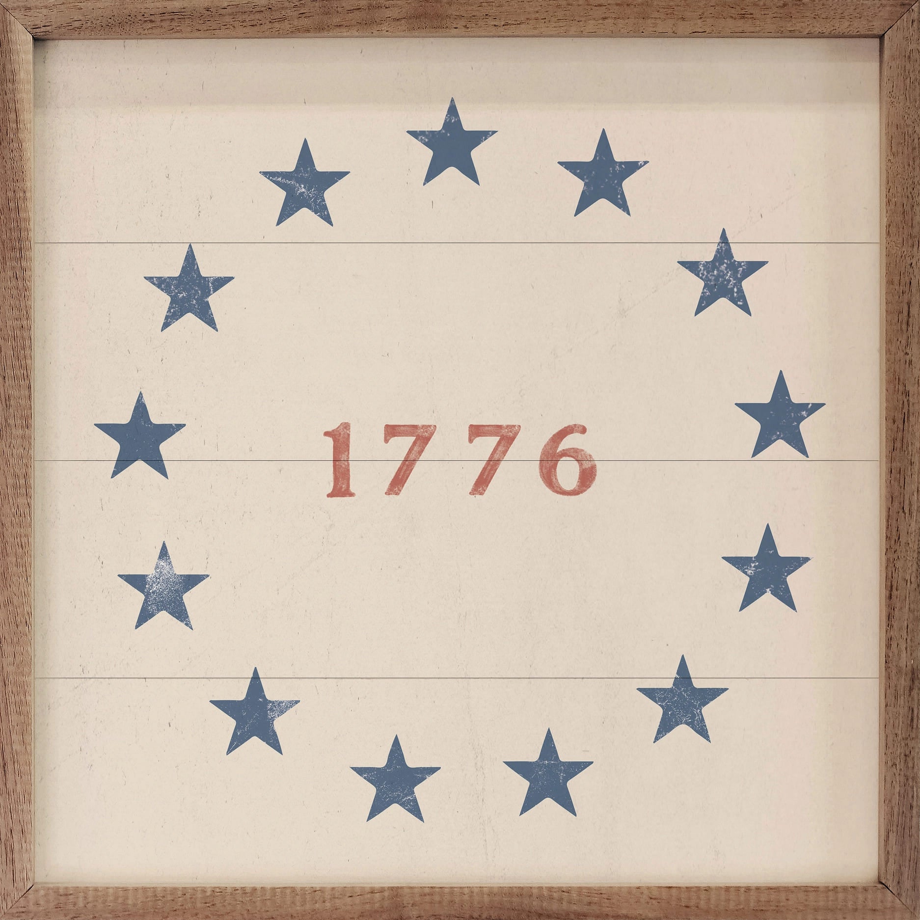 1776 with Stars White
