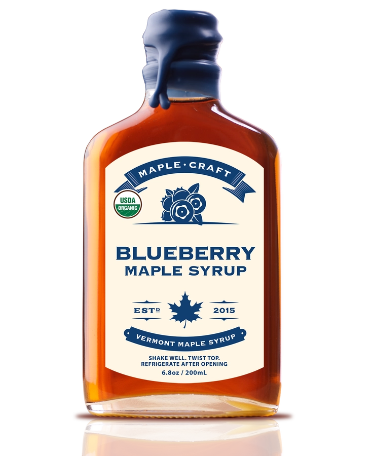 Organic Blueberry Maple Syrup