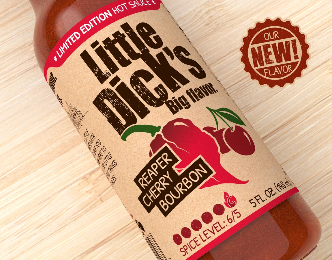 Little Dick's Reaper Cherry Bourbon Hot Sauce