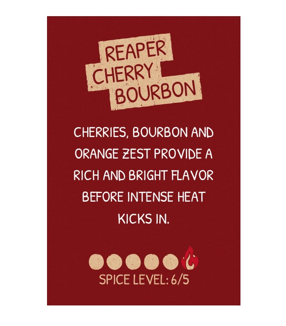 Little Dick's Reaper Cherry Bourbon Hot Sauce