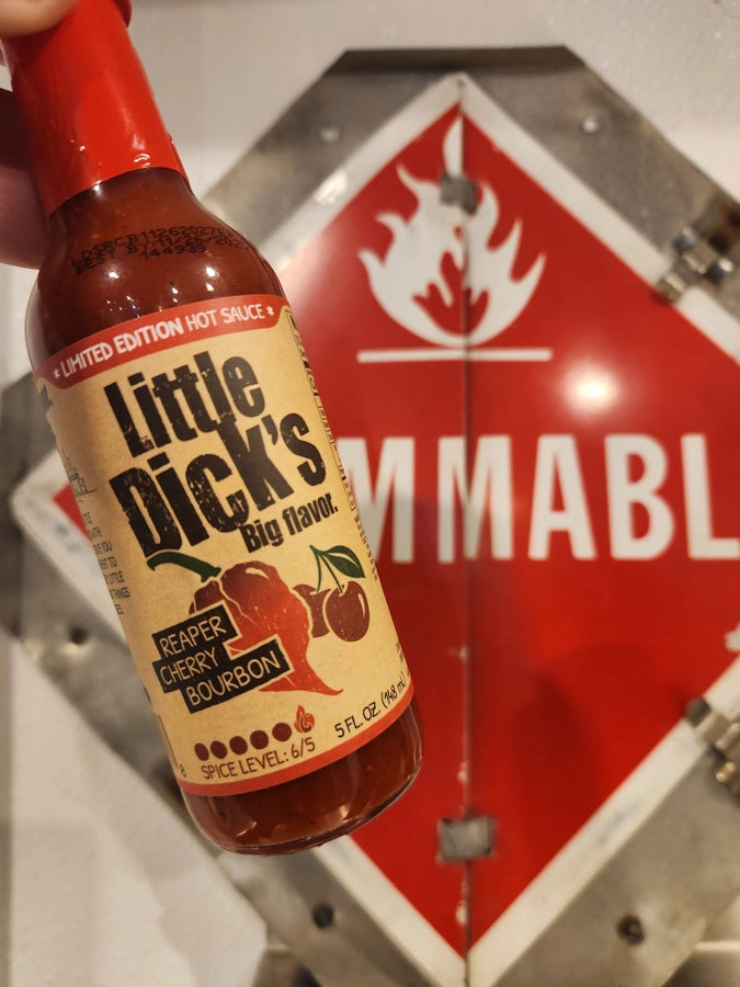 Little Dick's Reaper Cherry Bourbon Hot Sauce