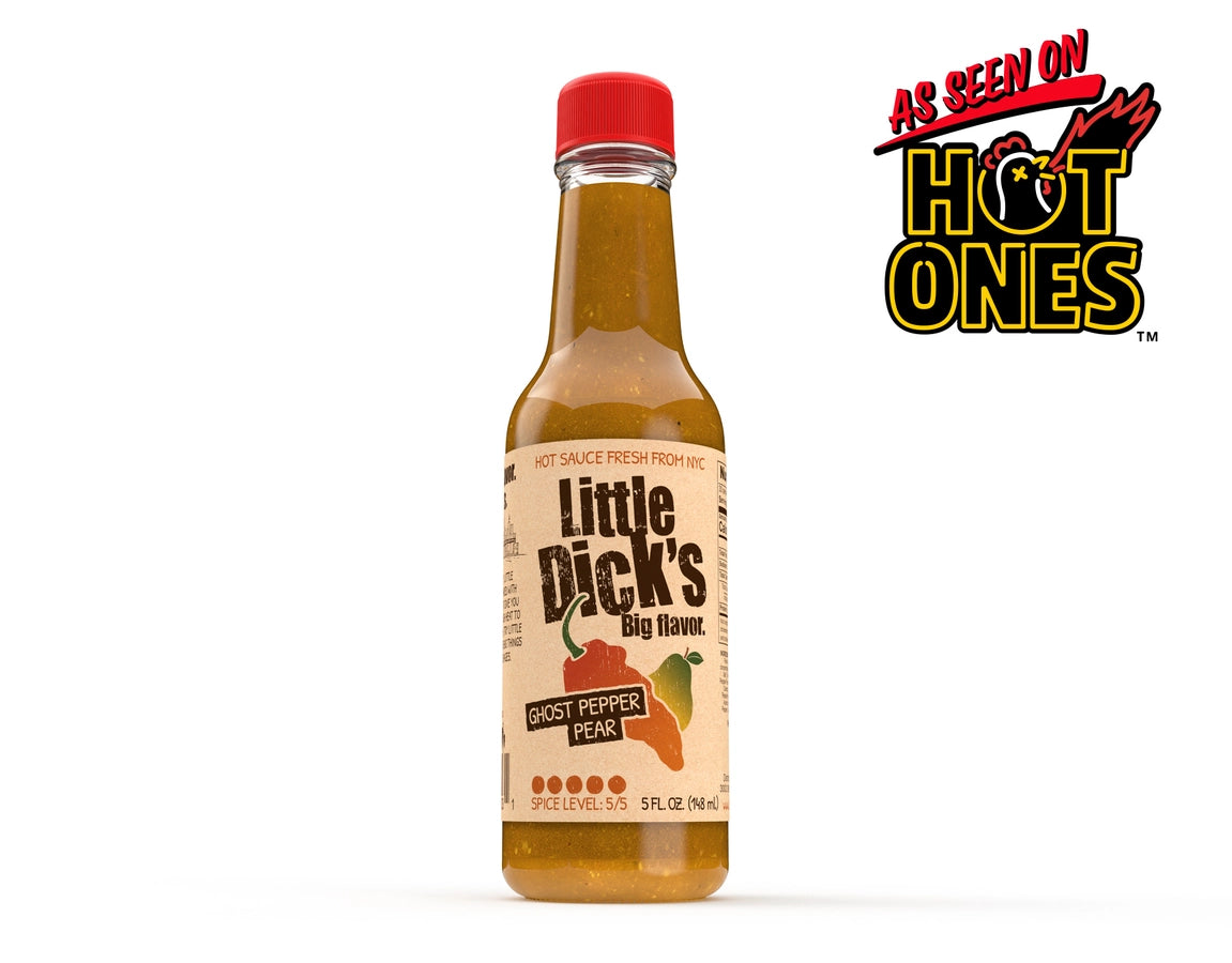 Little Dick's Ghost Pepper Pear Hot Sauce