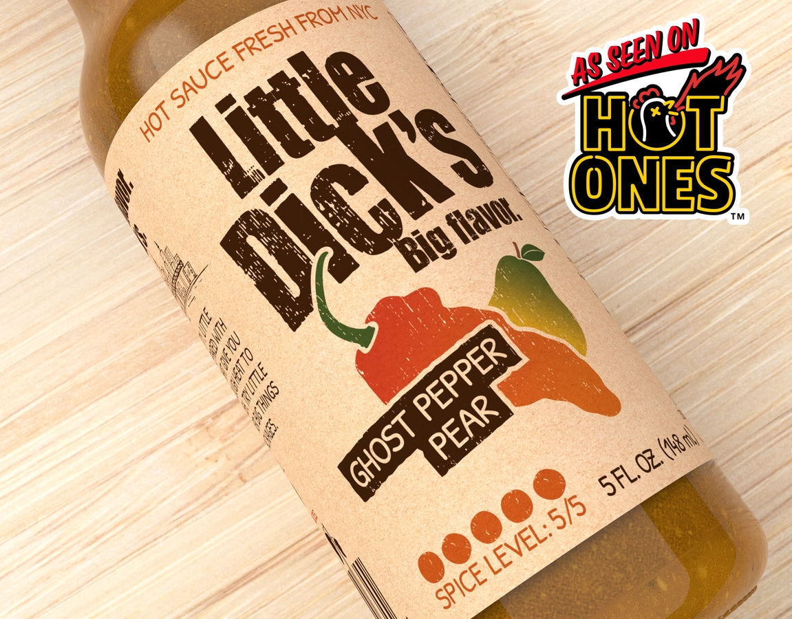 Little Dick's Ghost Pepper Pear Hot Sauce