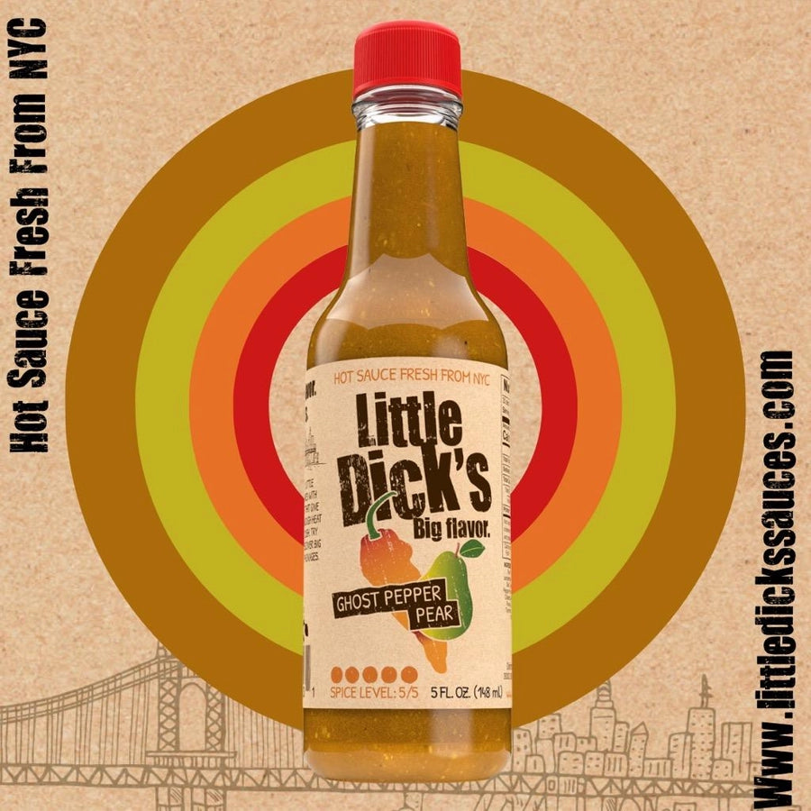 Little Dick's Ghost Pepper Pear Hot Sauce