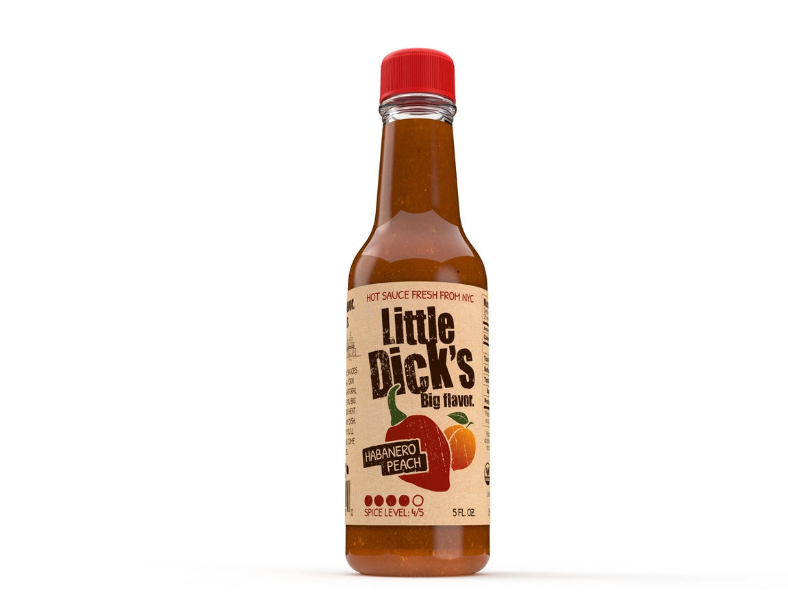 Little Dick's Habenero Peach Hot Sauce