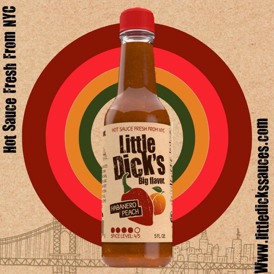 Little Dick's Habenero Peach Hot Sauce