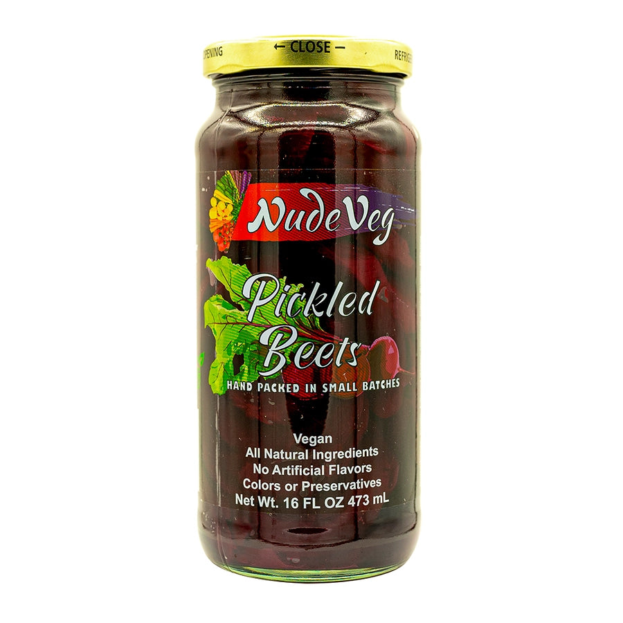Nude Veg Sweet Pickled Beets 16oz