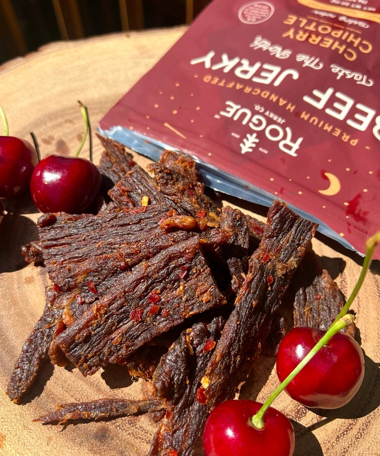 Rogue Jerky Co. Cherry Chipotle Beef Jerky