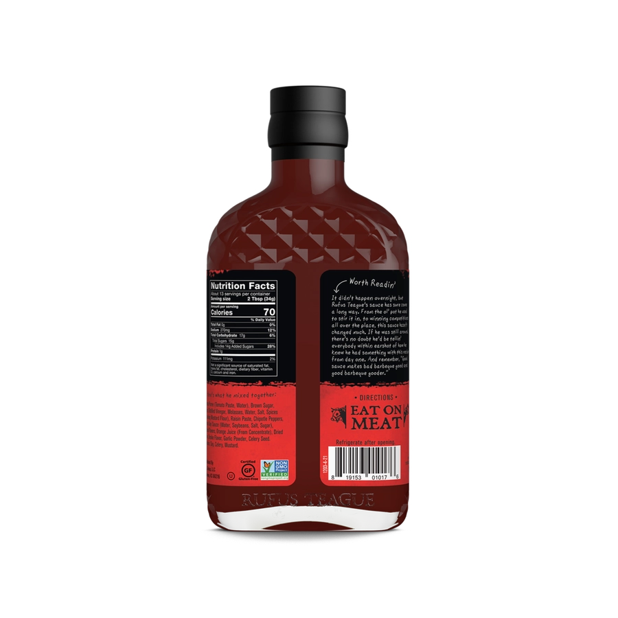 Rufus Teague - Blazin Hot BBQ Sauce