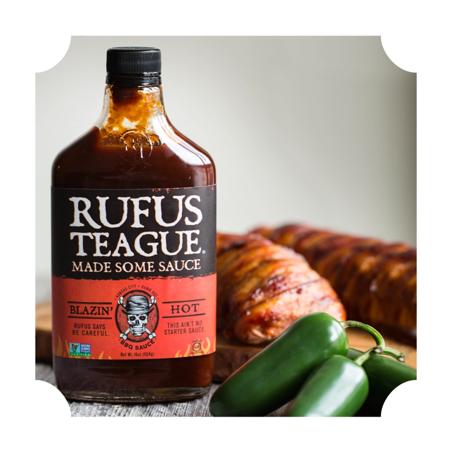 Rufus Teague - Blazin Hot BBQ Sauce
