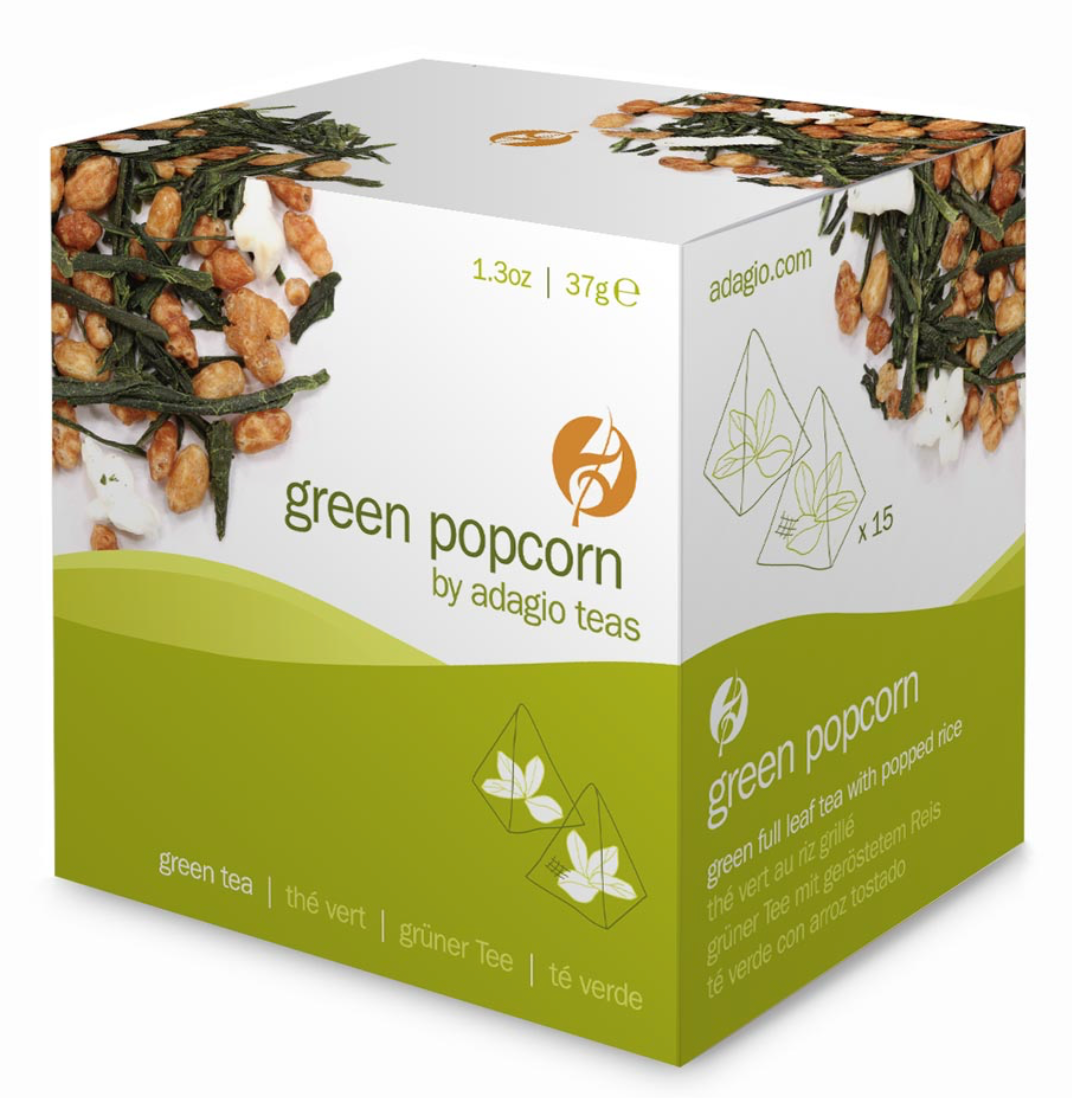 Tea Bags Green Popcorn