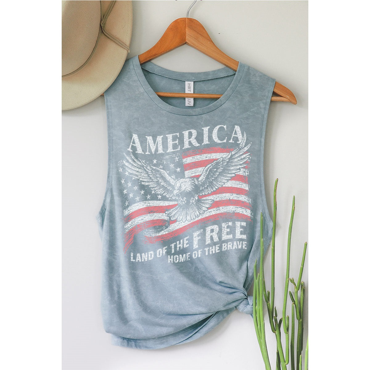 Land of the Free Tank Top