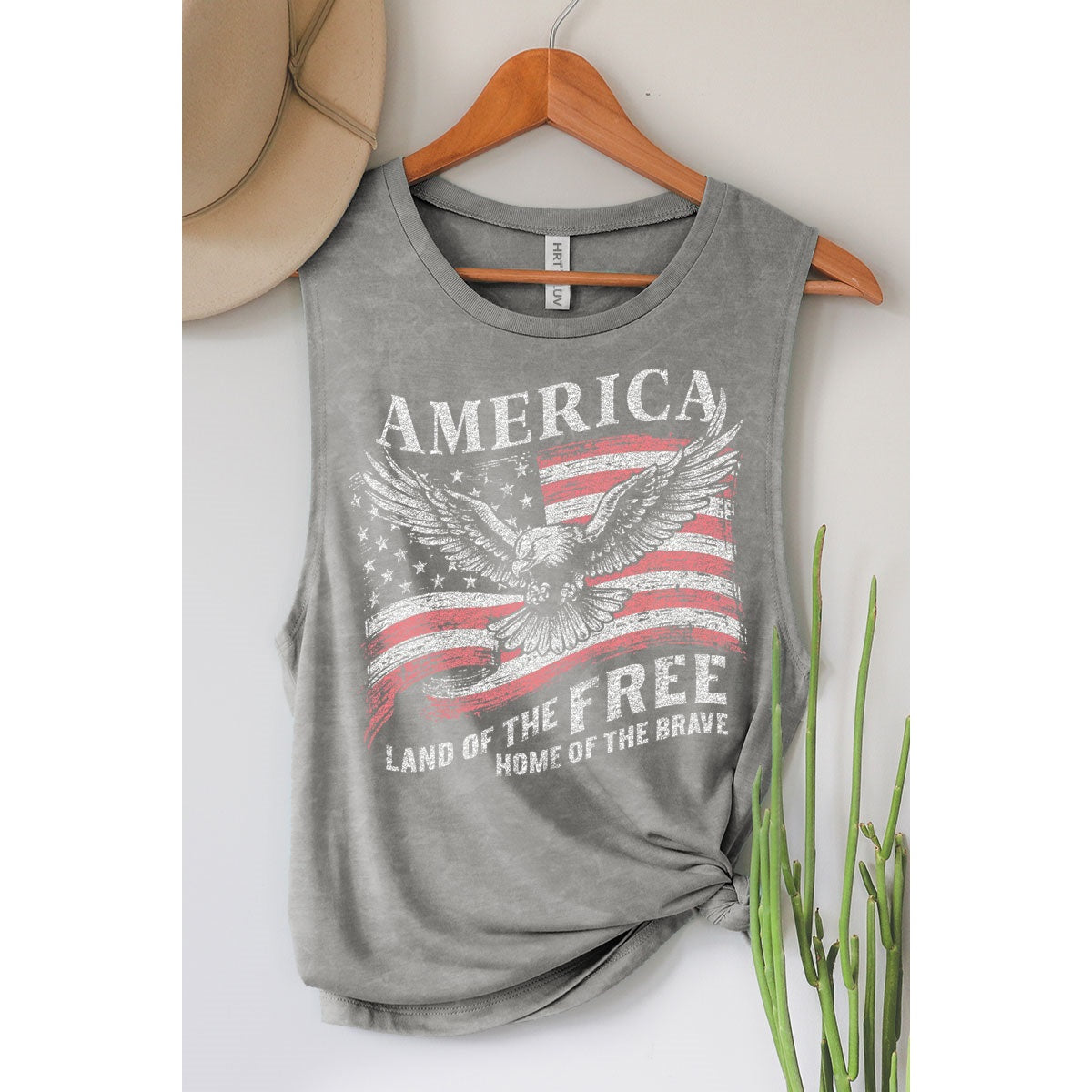 Land of the Free Tank Top