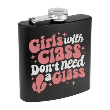 Flask - Girls with Class Flask