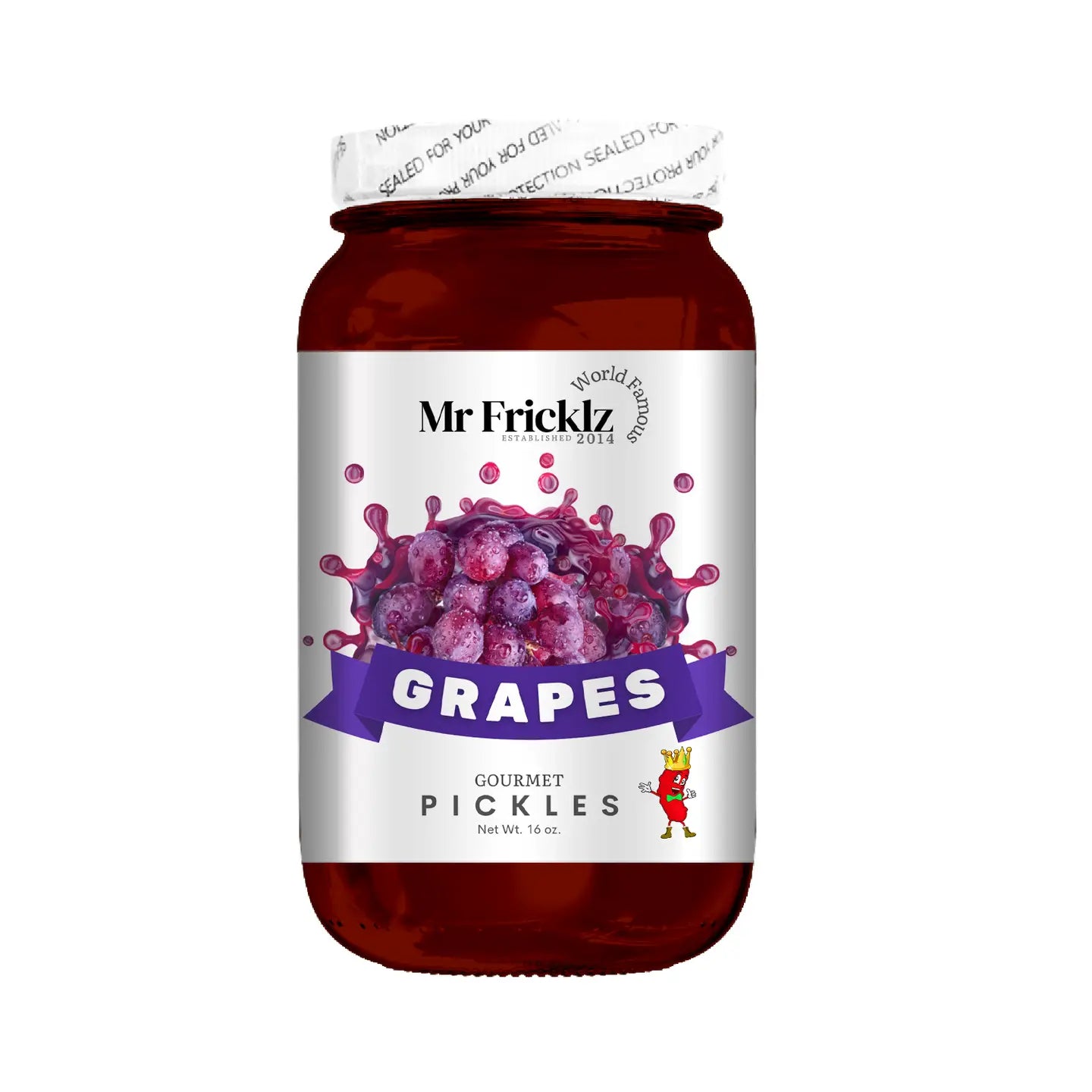 World Famous Mr Fricklz Pickles 16oz