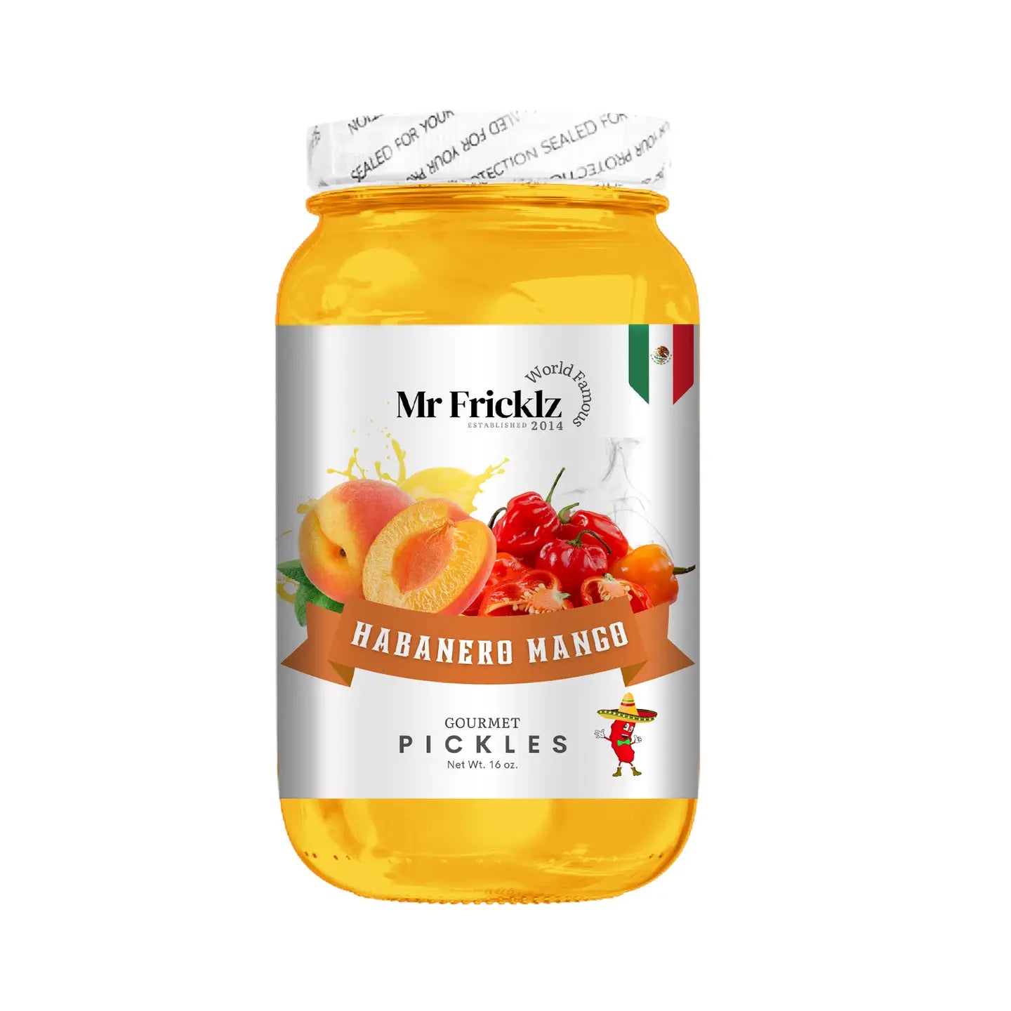 World Famous Mr Fricklz Pickles 16oz