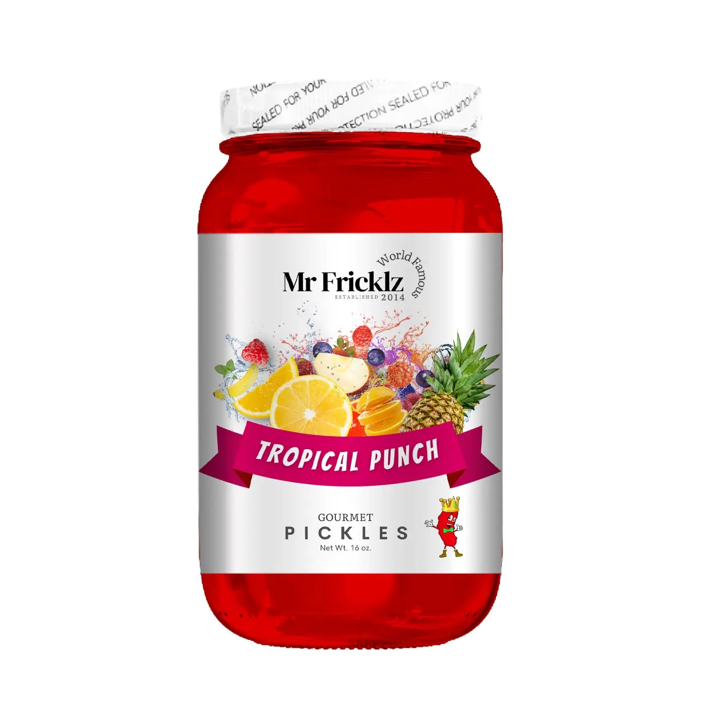 World Famous Mr Fricklz Pickles 16oz