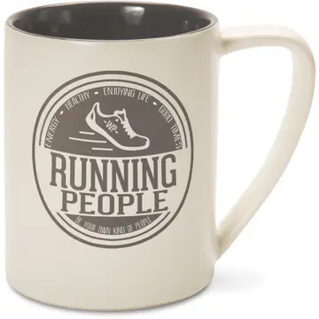 Mug Running People